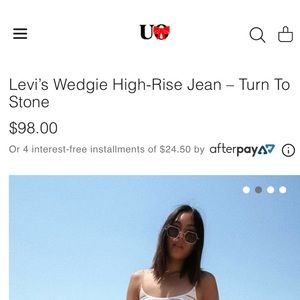 levis wedgie turn to stone